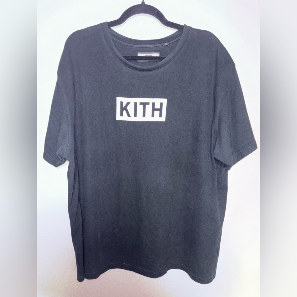 KITH Black Box Logo T-Shirt – Men’s Size L